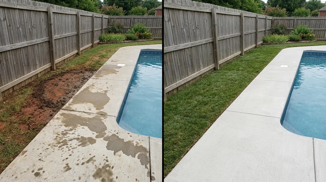 Result artificial grass installation in Knoxville - Knoxville Turf Installation