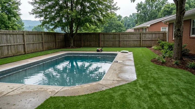 Pool Surround Turf Knoxville